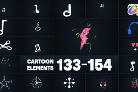 Cartoon Elements for FCPX 48475284