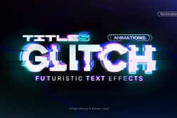 Free Download:Glitch Text Animations 63448825