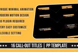 Call-Out Titles MOGRT Template 45132671
