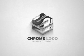 Chrome Logo Reveal 46804214