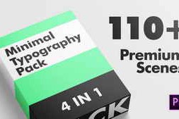 Free Download:Minimal Typography Pack | MOGRT 37439656