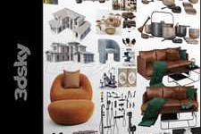 3DDD_3DSky PRO Model Bundle 2 March 2024