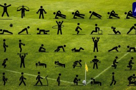 40 Animated Fitness Pictograms | After Effects 46757665