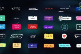 Scribble Titles | DaVinci Resolve 43858693
