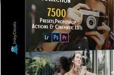 inkydeals – The Mammoth Collection: 7500 Presets, Photoshop Actions and Cinematic LUTs