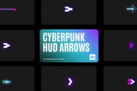 Cyberpunk HUD Arrow for After Effects 43856585