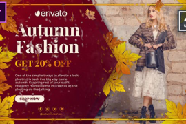 Fall Season Fashion Sale | Autumn Promo | MOGRT 48173517