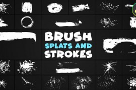 Hand-Made Brush Splats And Strokes | DaVinci Resolve 51569132