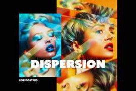 Prism Dispersion Photoshop Effect for Posters