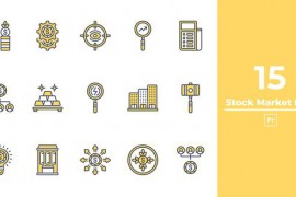 Stock Market Icon Premiere Pro 50373314