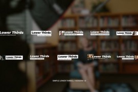 Simple Lower Thirds | FCP 48285027