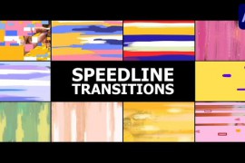 Seamless Speedline Transitions | After Effects 45706890