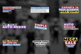 Titles Auto-Resize | AE 48308590