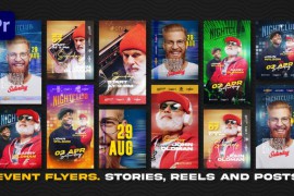 Event Flyers. Stories, Reels and Posts | Premiere Pro 43585986