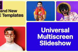Multiscreen Slideshow Collective MOGRT for Premier Pro 51338349