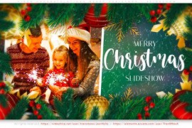 Video Congratulations Merry Christmas - Slideshow 49001702