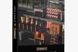 Kitbash3d – PROPS: STREET SIDE