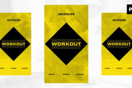 Workout Social Media Stories 46910246