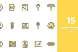 Customer Reviews Icon After Effects 49466556