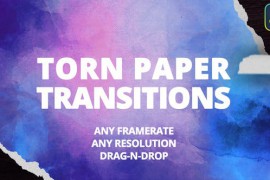 Torn Paper Transitions for DaVinci Resolve 48738213