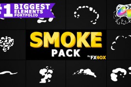Cartoon Smoke Elements | FCPX 23494684