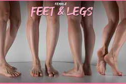 ArtStation – Female Feet & Legs- Photo Reference Pack For Artists 518 JPEGs noAI