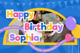 Happy Birthday Video Display After Effect Template 46436443