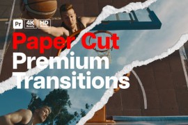 Premium Transitions Paper Cut for Premiere Pro 49717534