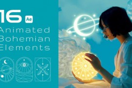 16 Animated Bohemian Elements 47738414