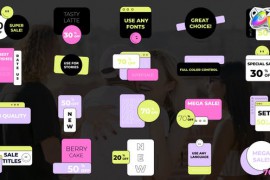 Cute Sale Titles for FCPX 43175319
