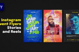 Instagram Event Flyers. Stories and Reels | Premiere Pro 49297367