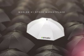Be Unique Logo Reveal - Umbrellas 14880760