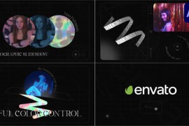 Holographic Slideshow for After Effects 43040228