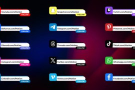 Lower Thirds Social Media 50460547
