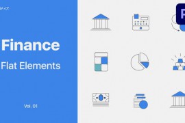 Finance Icons for Premiere Pro Vol. 01 47502373