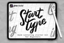 Start Type – Procreate Brush