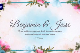 Wedding Invitation Intro || Wedding Intro || 2023 43371269