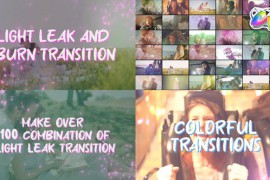 Light Leak Transitions And Burn Transitions for FCPX 43335318