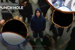 Free Download:Grunge Punch Hole Transitions 62269275