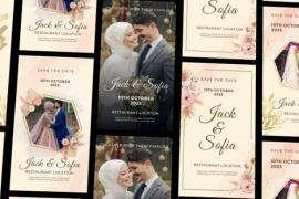 Wedding Invitation Instagram Story and Reel 46841293