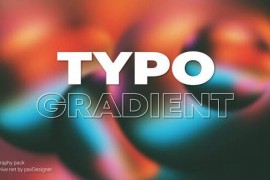 Typography Gradient 48491155