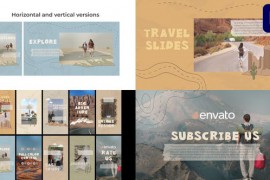 Cartoon Travel Slideshow for Premiere Pro 48434273