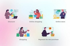 E-commerce - Flat concept 43436710