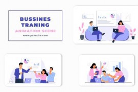 Business Training Premiere Pro Animation Scene Pack 46461230