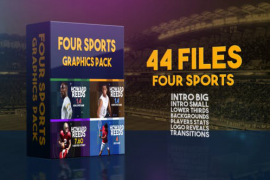 Four Sports Graphics Pack 24143666