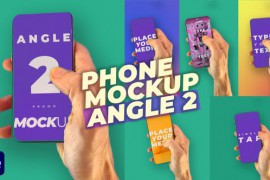 Phone Mockup Pack - Angle 2 52031414