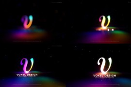 Multi Color Logo Reveal 44815855