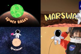 Space And Spaceman Titles for After Effects 46212228