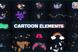 Cartoon Elements for FCPX 48525133