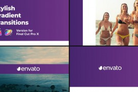 Stylish Gradient Transitions | FCPX 48381506